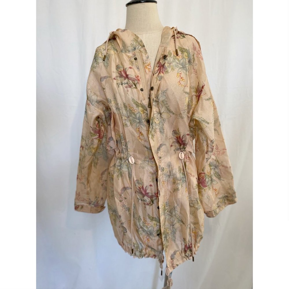 Ralph Lauren Purple Label Silk Organza Floral Orch - Picture 4 of 15